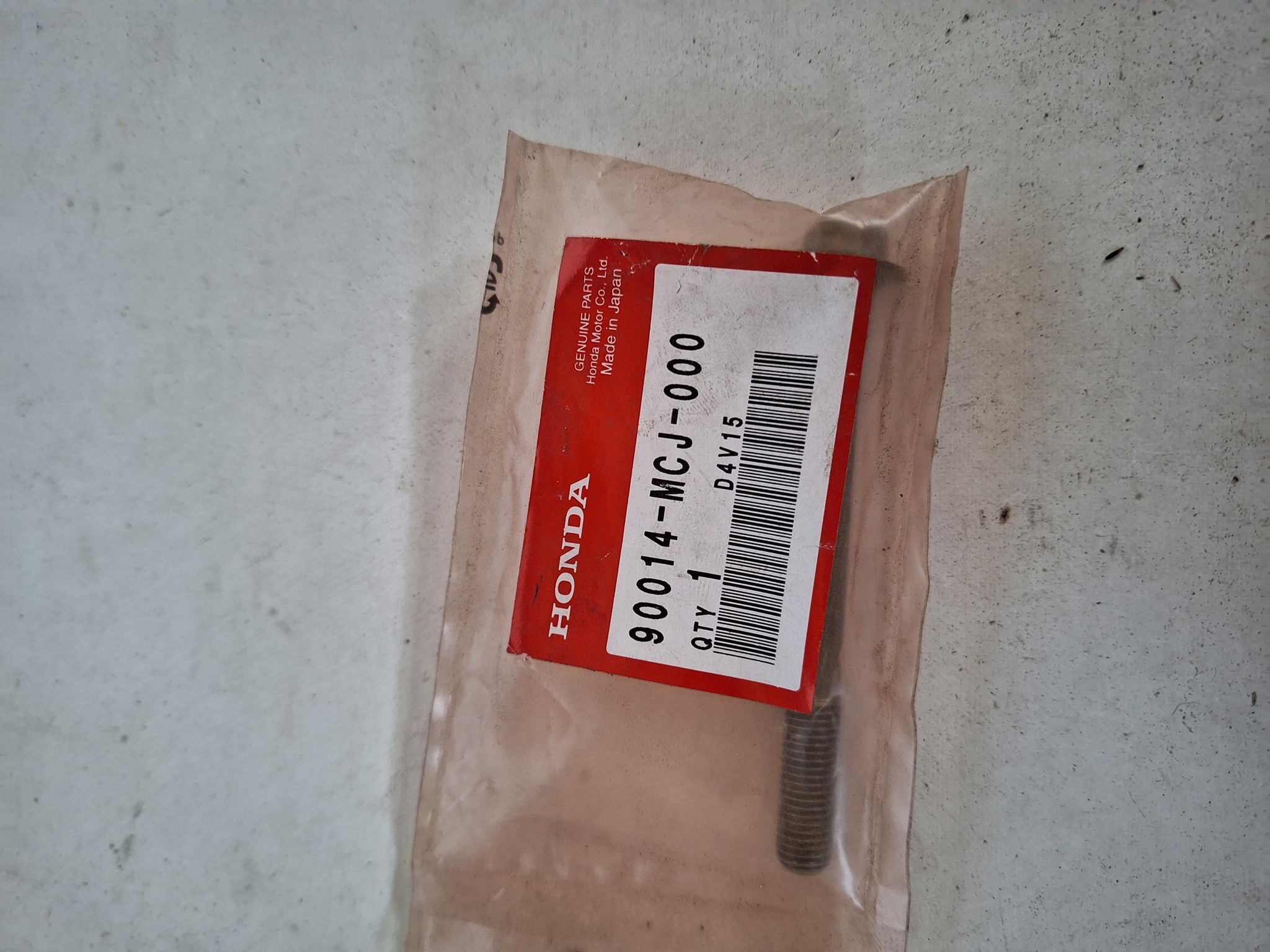 Bild von BOLT,FLANGE 9X95  90014-MCJ-000  CBR900RR